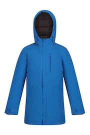 Regatta Blue Junior Yewbank Waterproof Jacket - Image 4 of 7