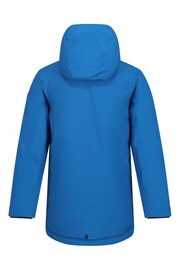 Regatta Blue Junior Yewbank Waterproof Jacket - Image 5 of 7