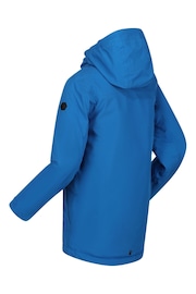 Regatta Blue Junior Yewbank Waterproof Jacket - Image 7 of 7