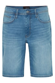 Blend Blue Stretch Denim Shorts - Image 5 of 5