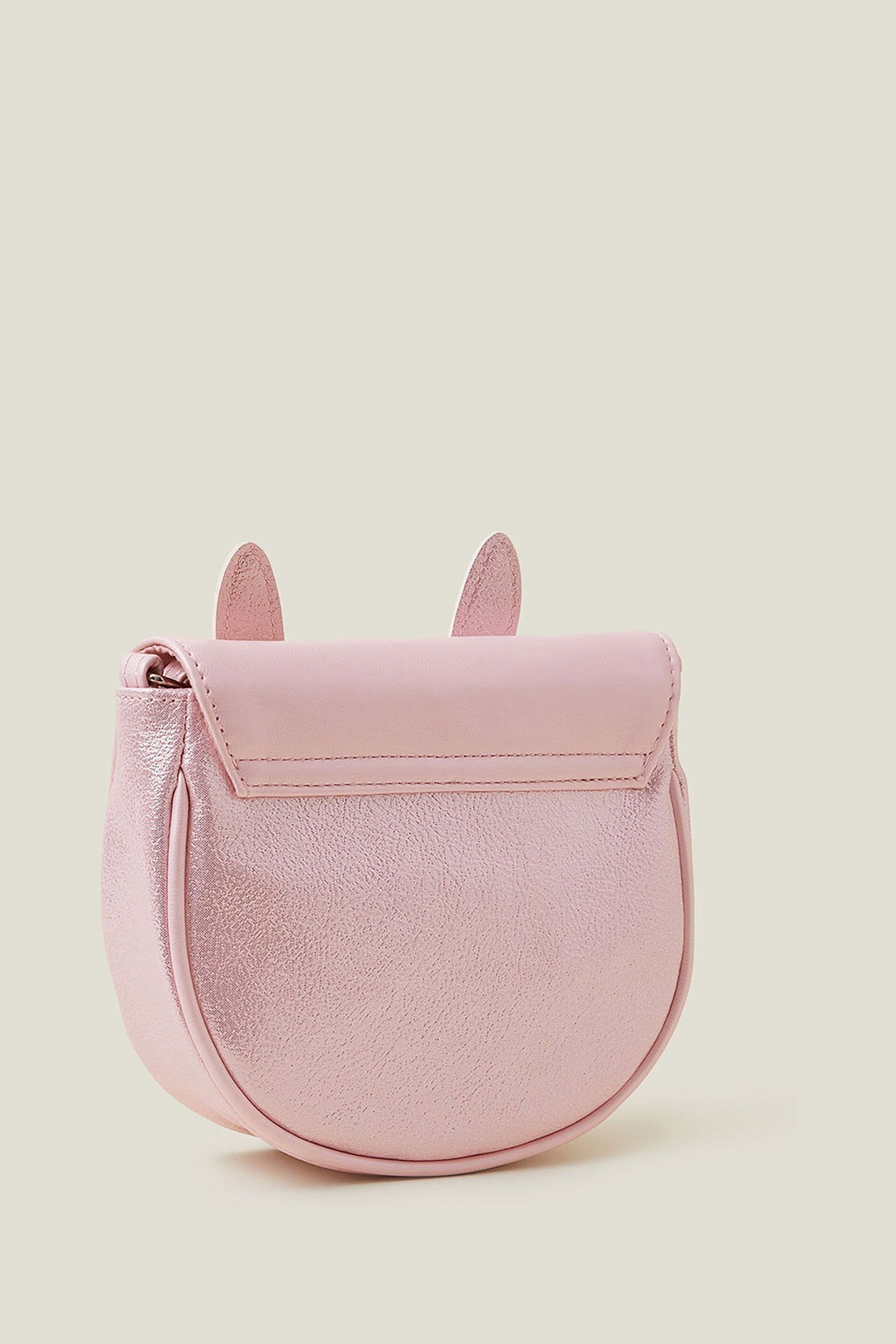 Accessorize Pink Girls Bunny Cross-Body Bag - Image 2 of 3