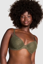 Victoria's Secret PINK Olive Green Push Up Bra - Image 1 of 3