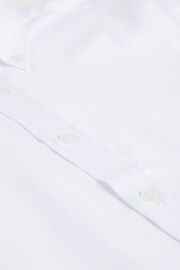 Ted Baker White Regular Aldgte Premium Oxford Shirt - Image 4 of 5