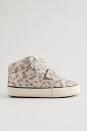 Animal Shimmer Standard Fit (F) High Top Trainers - Image 2 of 6