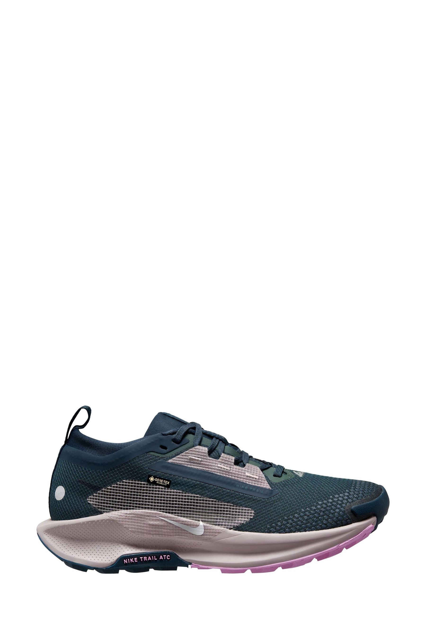 Buy Nike Navy Pink Pegasus Trail 5 GORETEX Waterproof Trail Running Trainers from Next Gibraltar