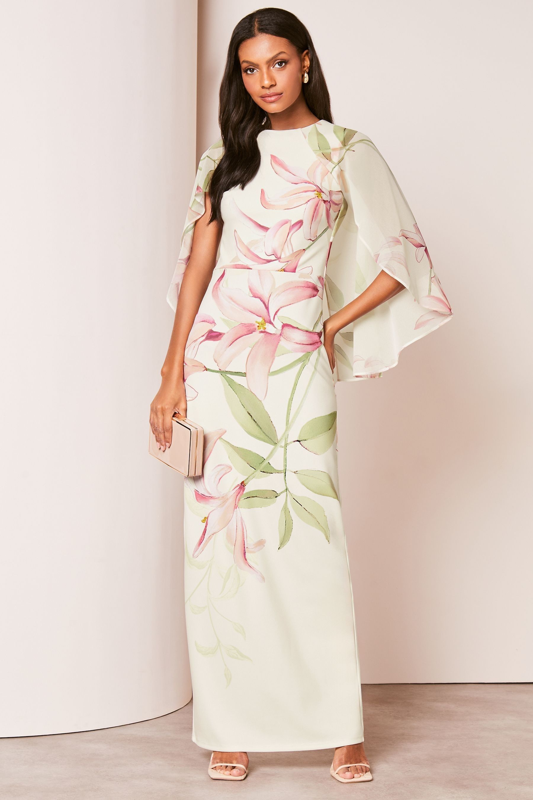 Lipsy printed maxi dress hotsell