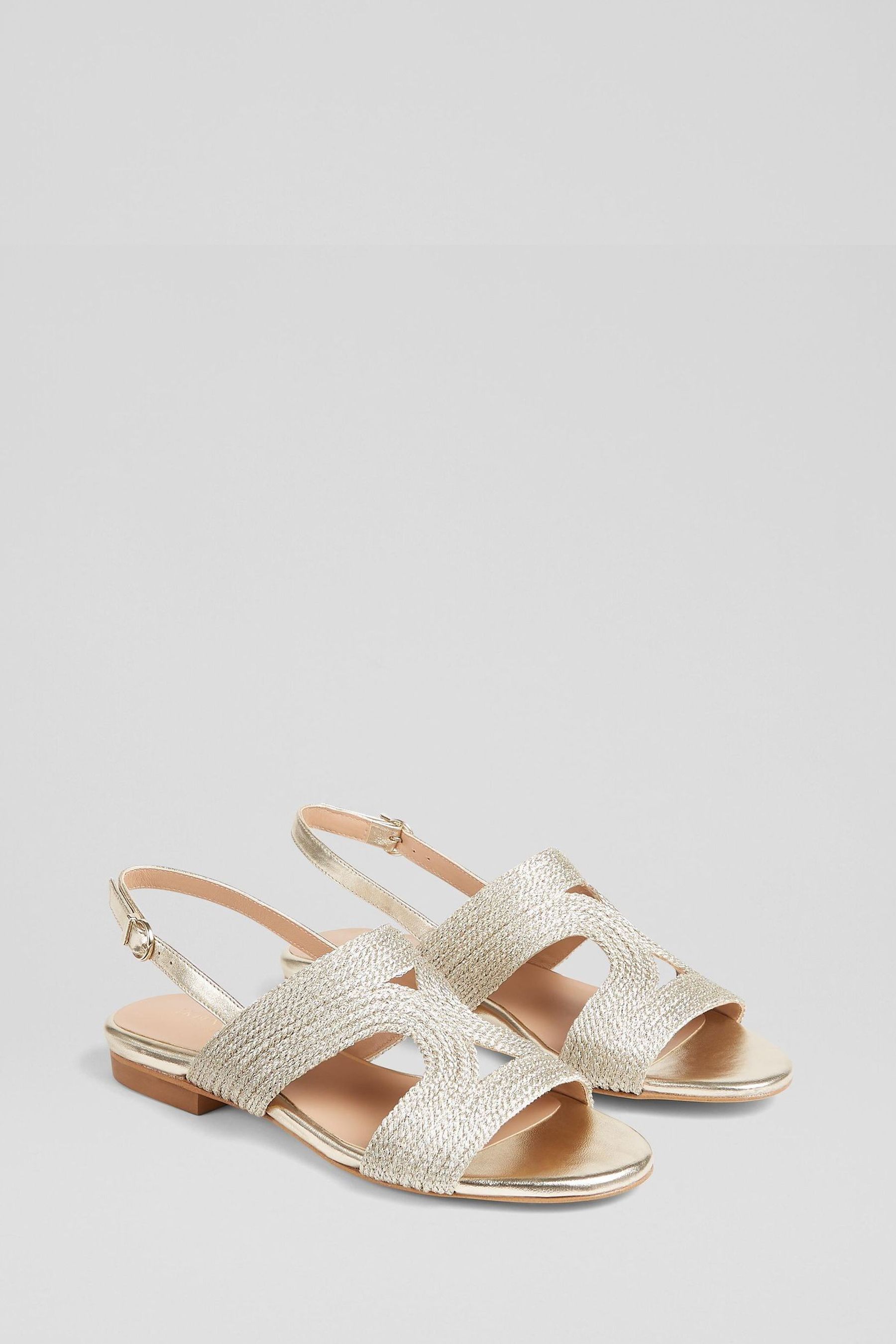 Lk bennett silver sandals online