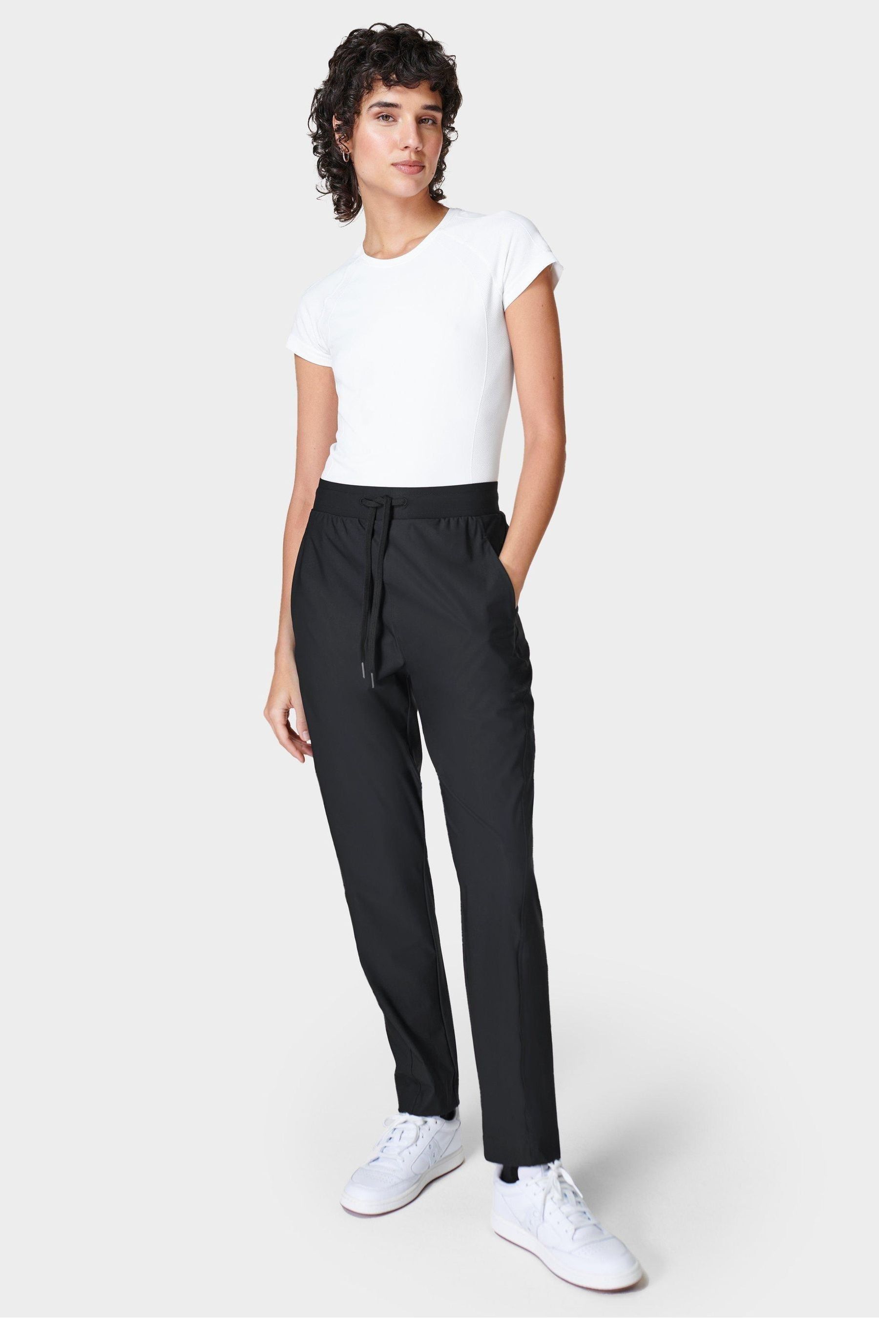 Buy Sweaty Betty Black 27 Inseam Explorer Trousers from the Next UK online shop
