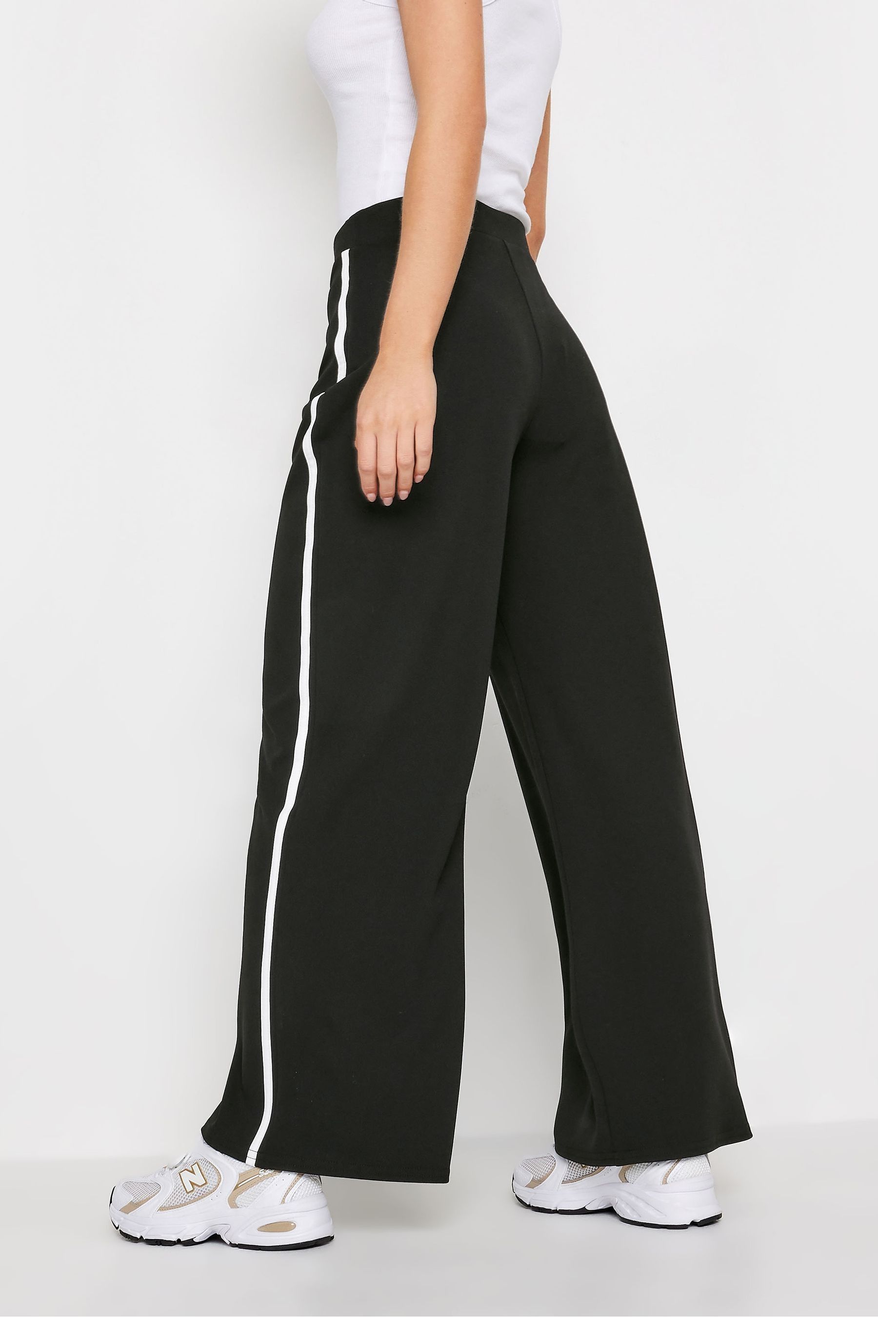 Women's trousers with stripe down side cheap