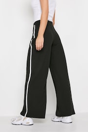 PixieGirl Petite Black Side Stripe Wide Leg Trousers - Image 3 of 4