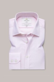 Hawes & Curtis Slim Pink  Non-Iron Pique Shirt - Image 2 of 4