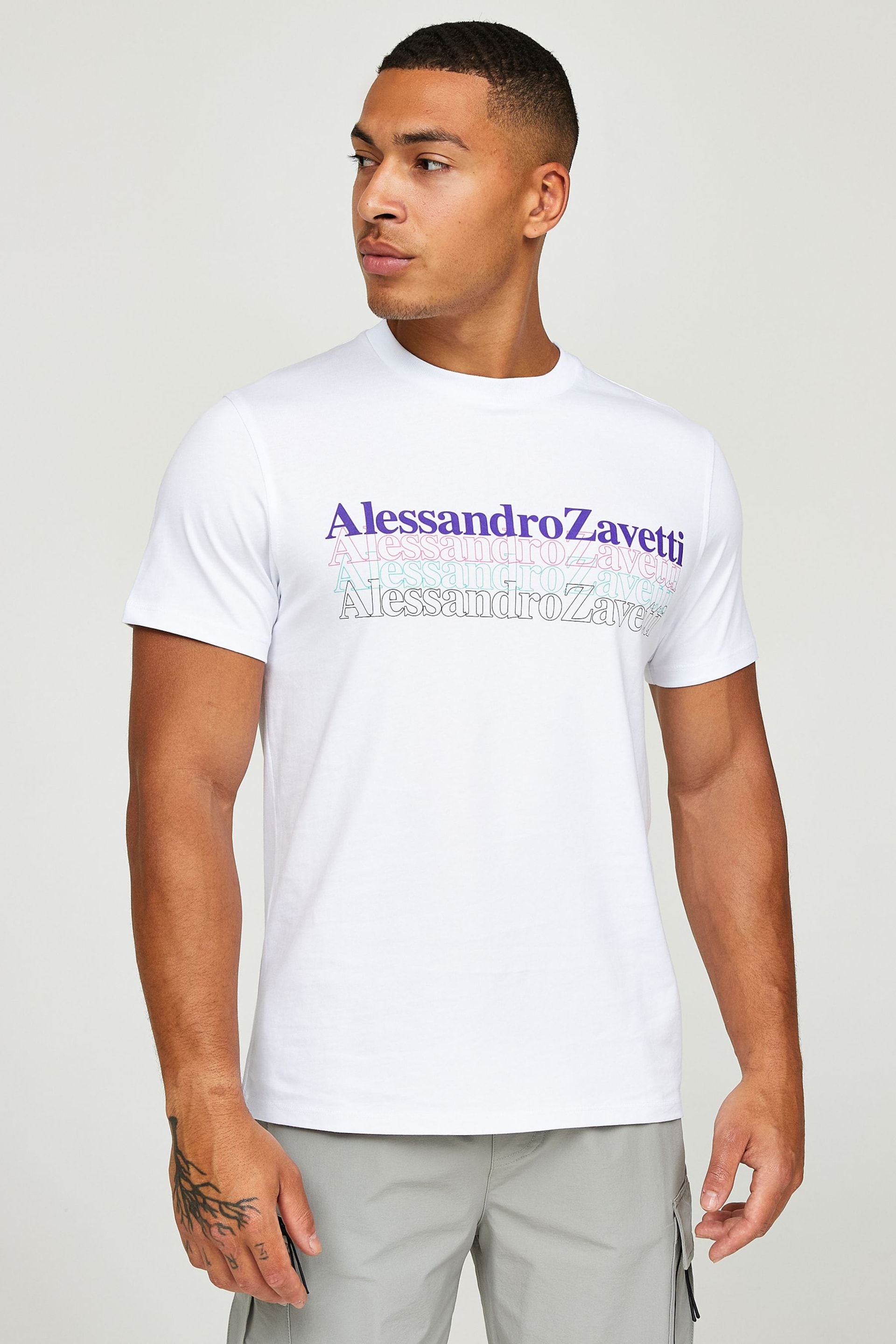 Alessandro Zavetti Merisini White T-Shirt - Image 4 of 6