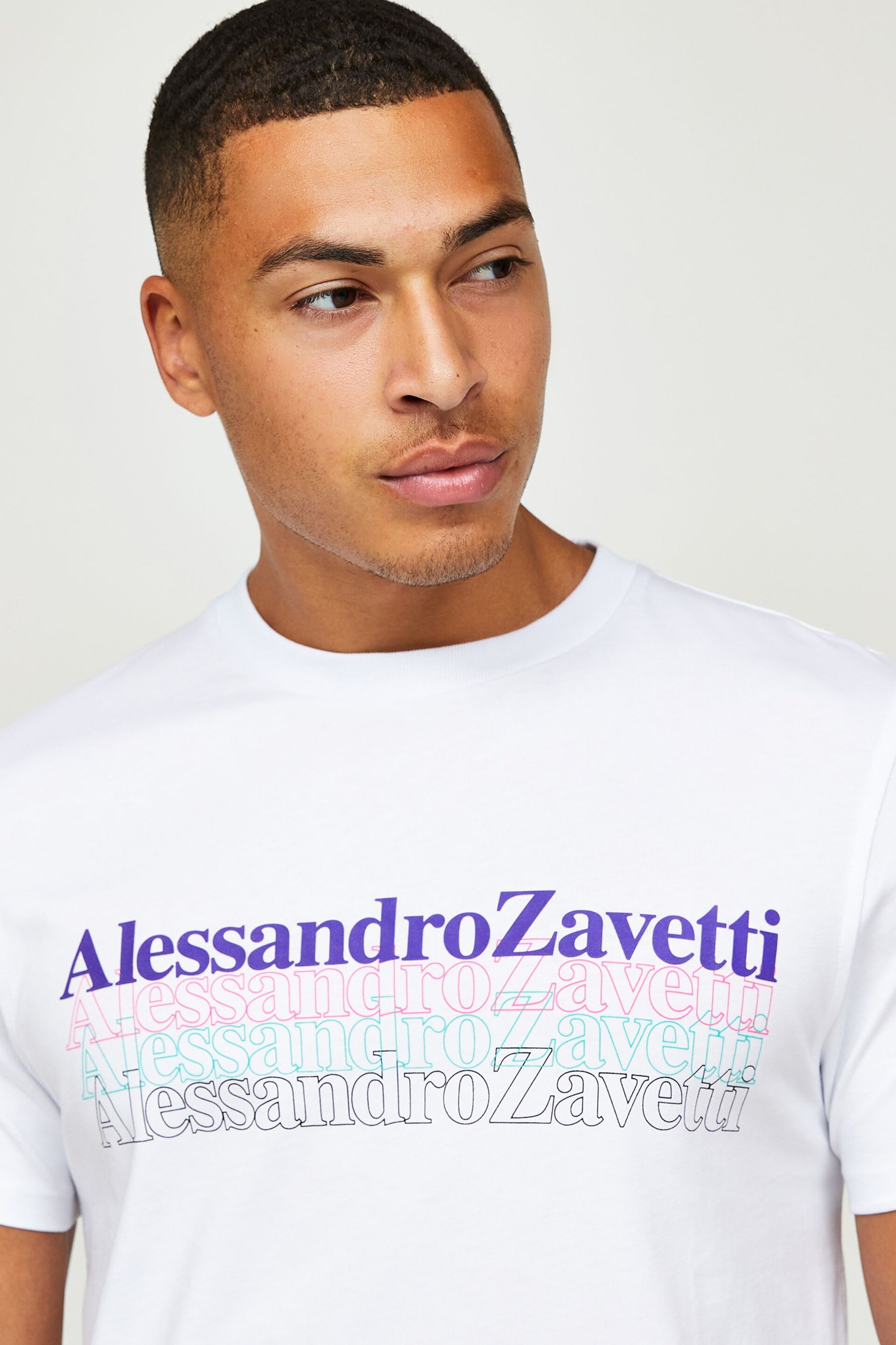 Alessandro Zavetti Merisini White T-Shirt - Image 6 of 6