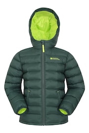 Mountain Warehouse Green Kids Seasons II Water Resistant Padded Jacket - Image 1 of 5