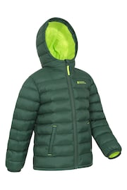 Mountain Warehouse Green Kids Seasons II Water Resistant Padded Jacket - Image 4 of 5