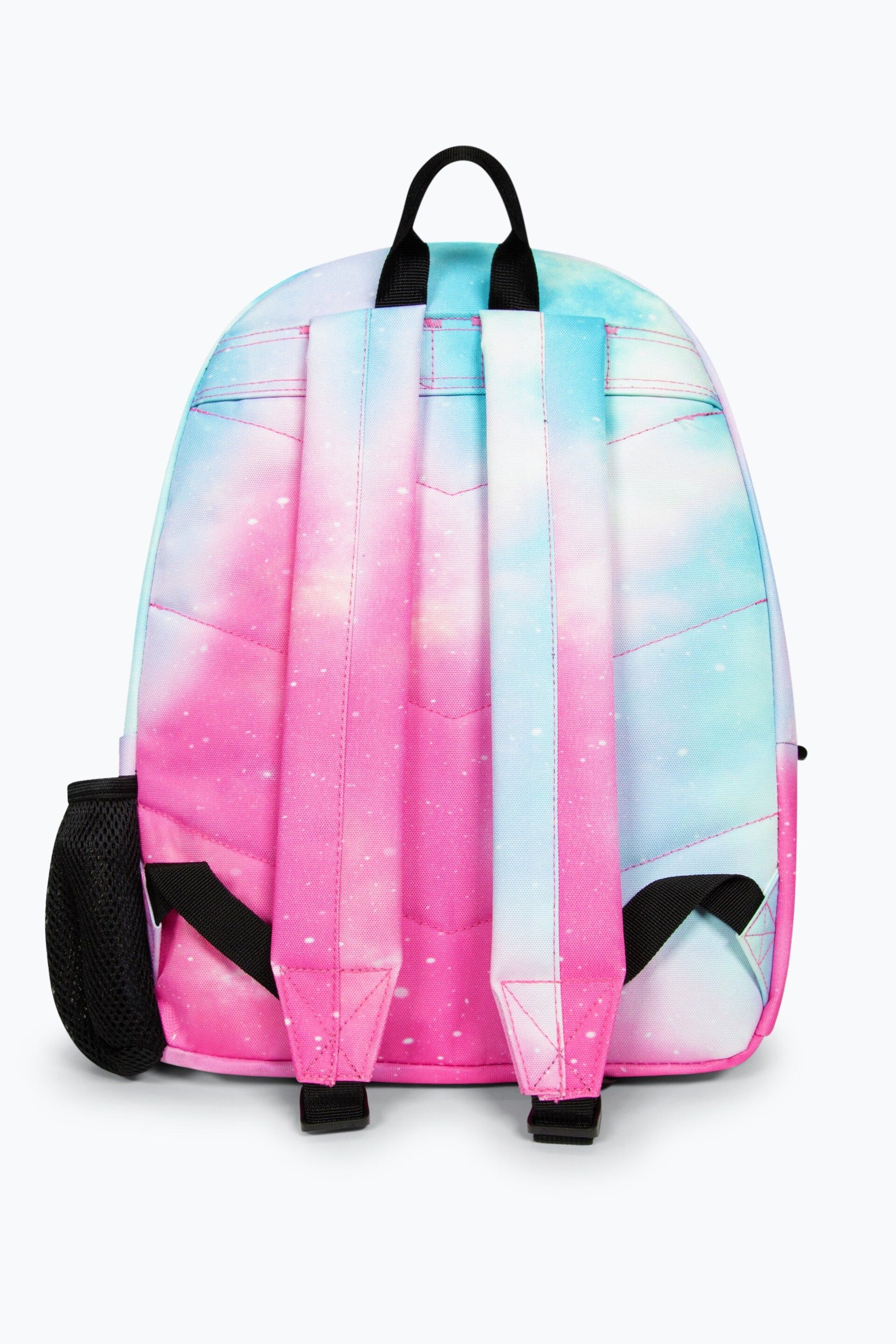 Hype. Unisex Pink Pastel Fade Script Backpack - Image 3 of 12