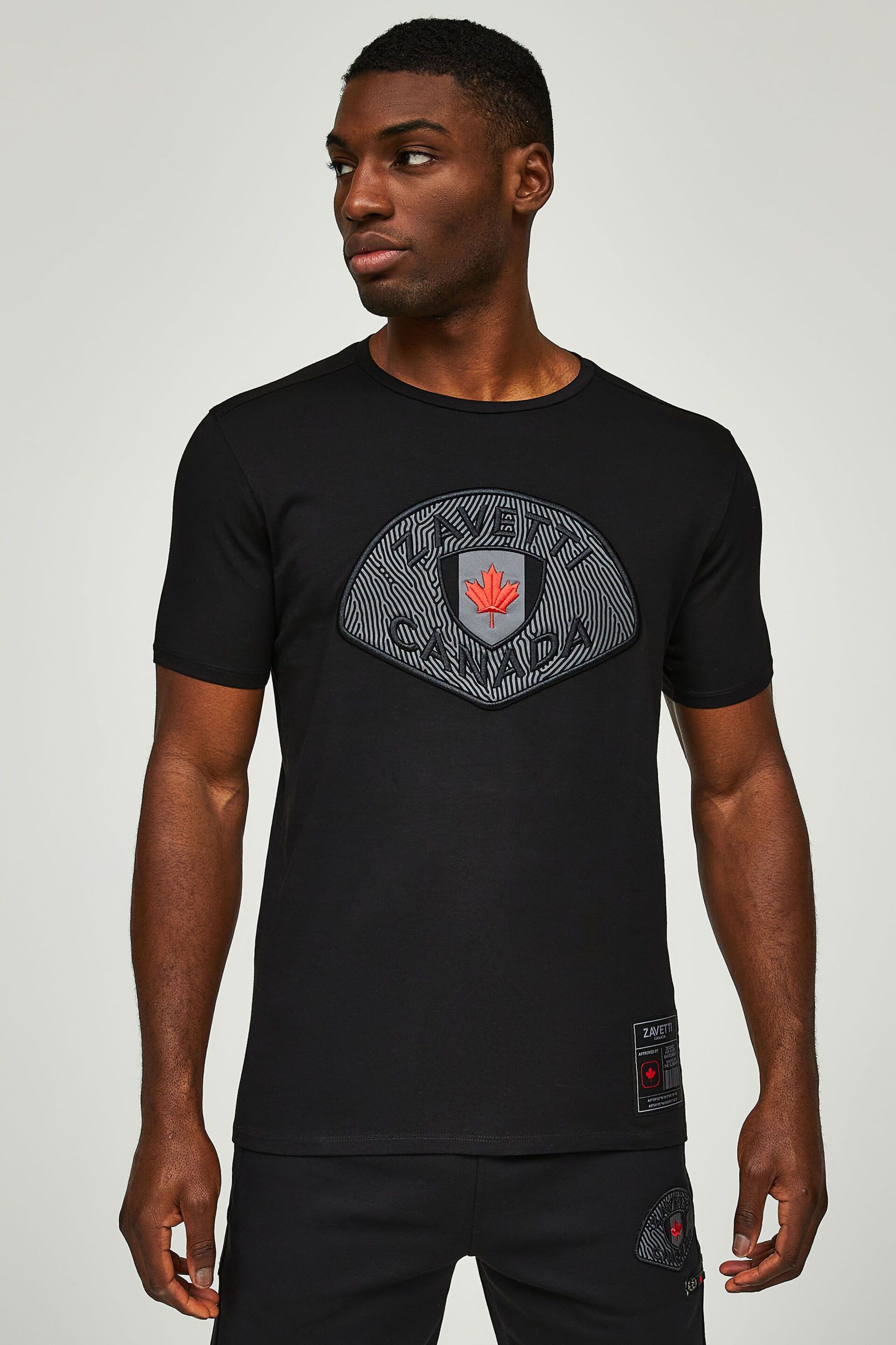 Zavetti Canada Telluccio 2 Black T-Shirt - Image 4 of 5