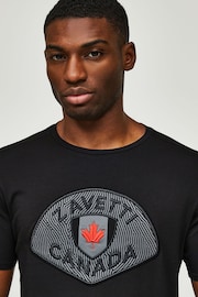 Zavetti Canada Telluccio 2 Black T-Shirt - Image 5 of 5