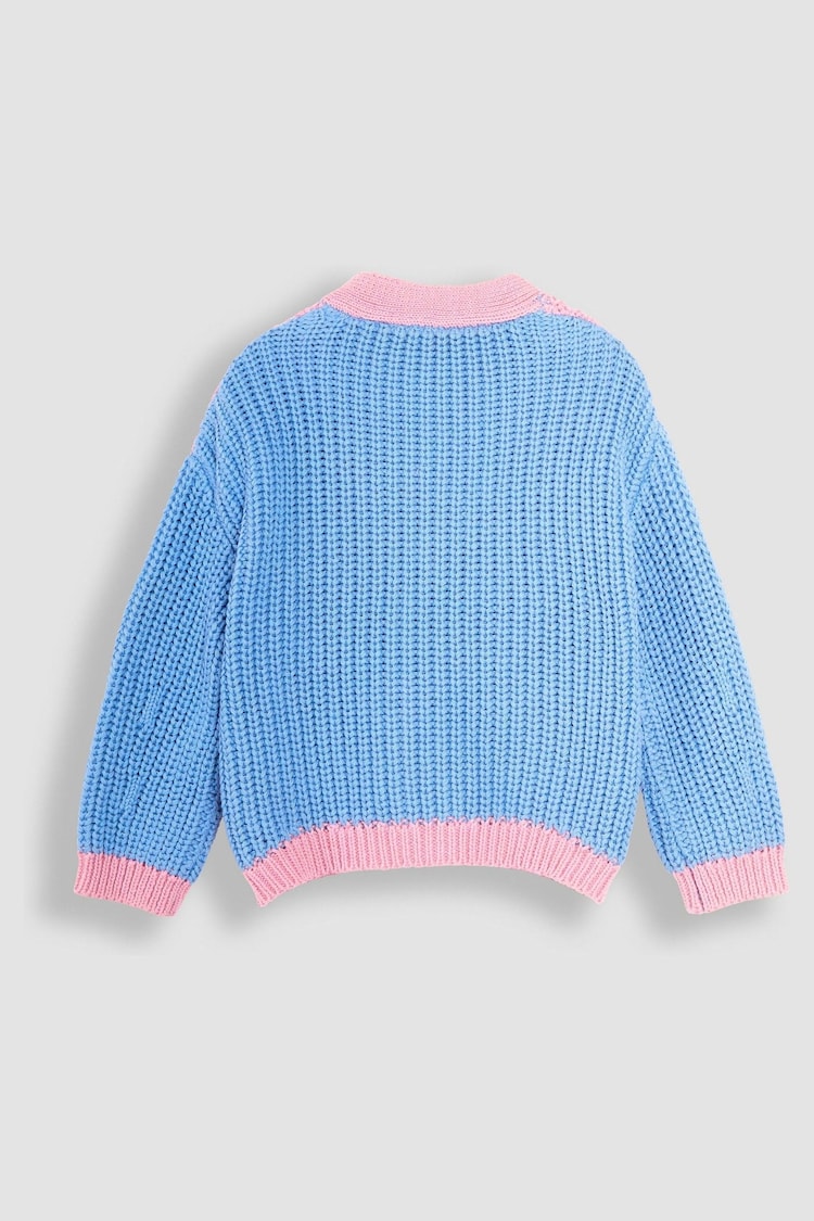 JoJo Maman Bébé Crochet Pocket Cardigan - 圖片 5，共 5