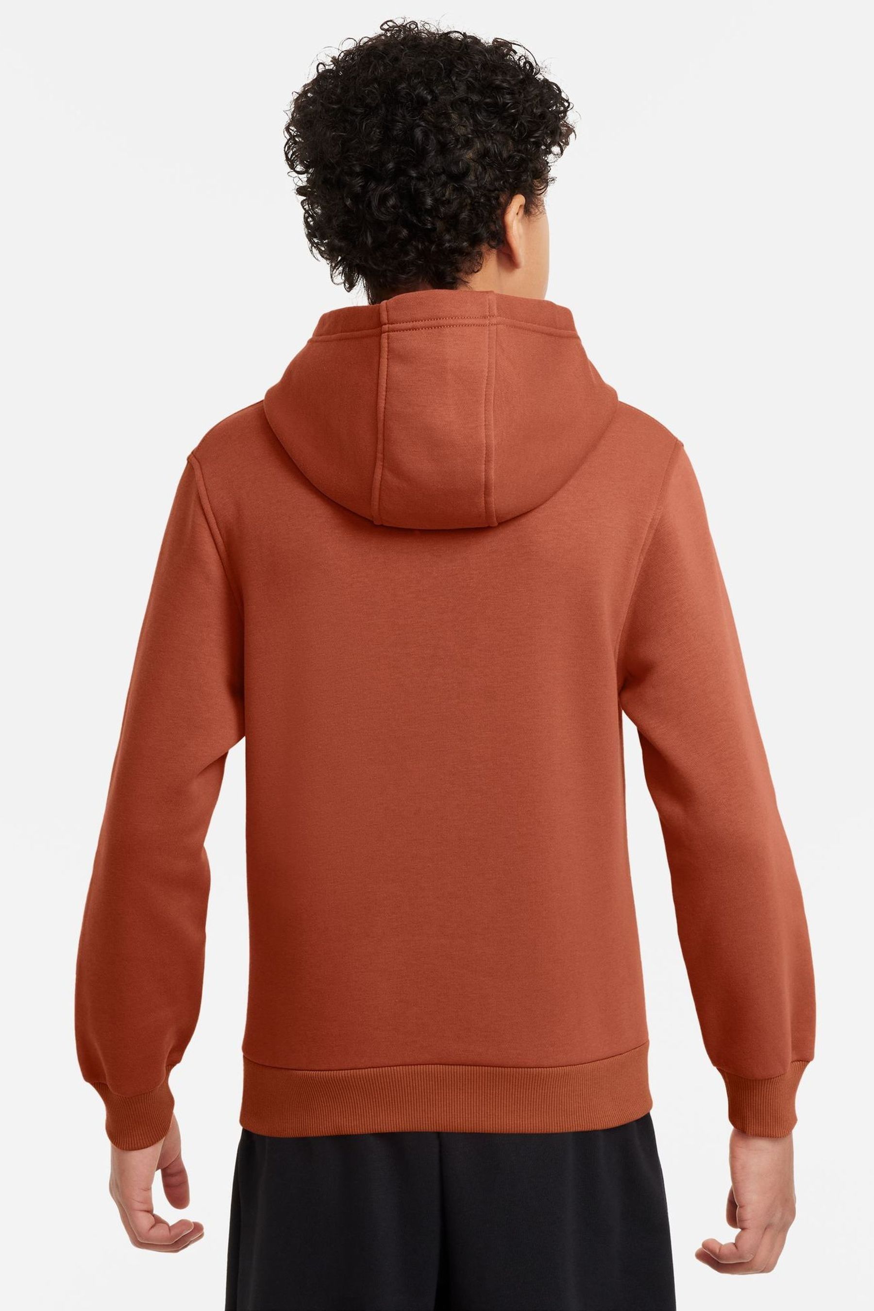 Buy Nike Vintage Orange Club Fleece Overhead Hoodie from Next Ireland