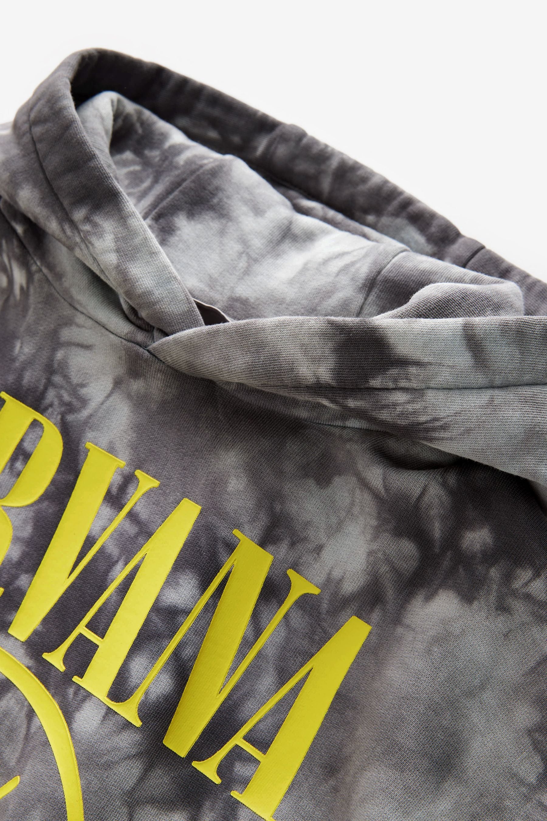 Buy Black White Nirvana Band Tie Dye 100 Cotton Hoodie 3 16yrs from the Next UK online shop