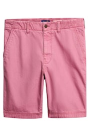 Superdry Pink Officer Chino Shorts - Image 3 of 5