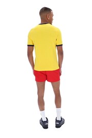 Fila Yellow Marconi Essential Ringer T-Shirt - Image 3 of 4