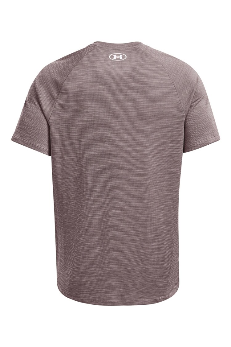 Under Armour Grey Tech Textured T-Shirt - Image 4 of 4