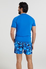 Mountain Warehouse Blue Mens UV Rash Vest - Image 2 of 4