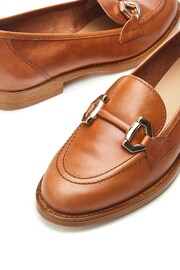 Moda in Pelle Elsbeth Covered Snaffle Smart Loafers - Image 4 of 4