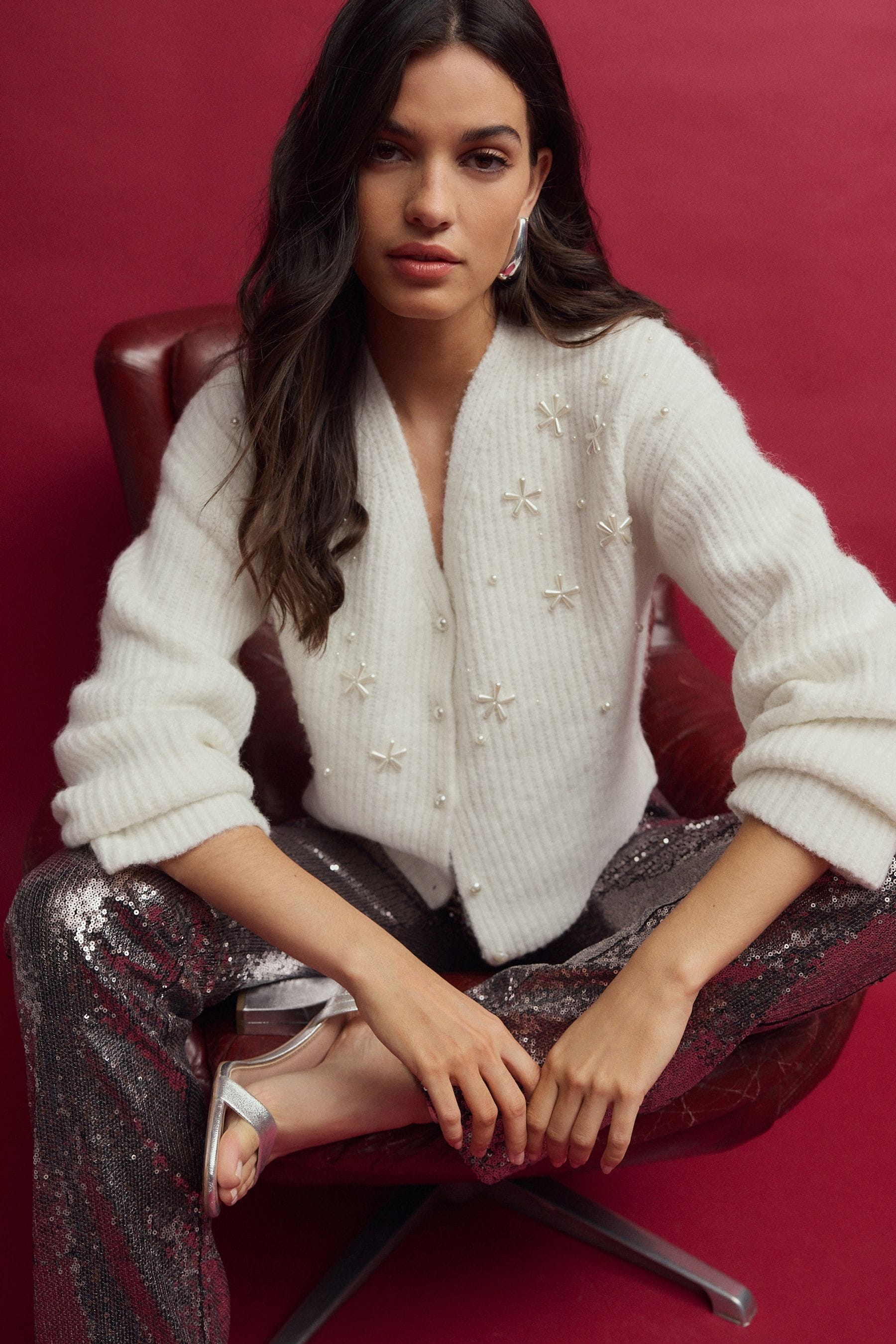 Womens embellished cardigan online