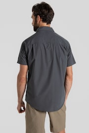 Craghoppers Grey Kiwi Short Sleeved Shirt - Image 2 of 5