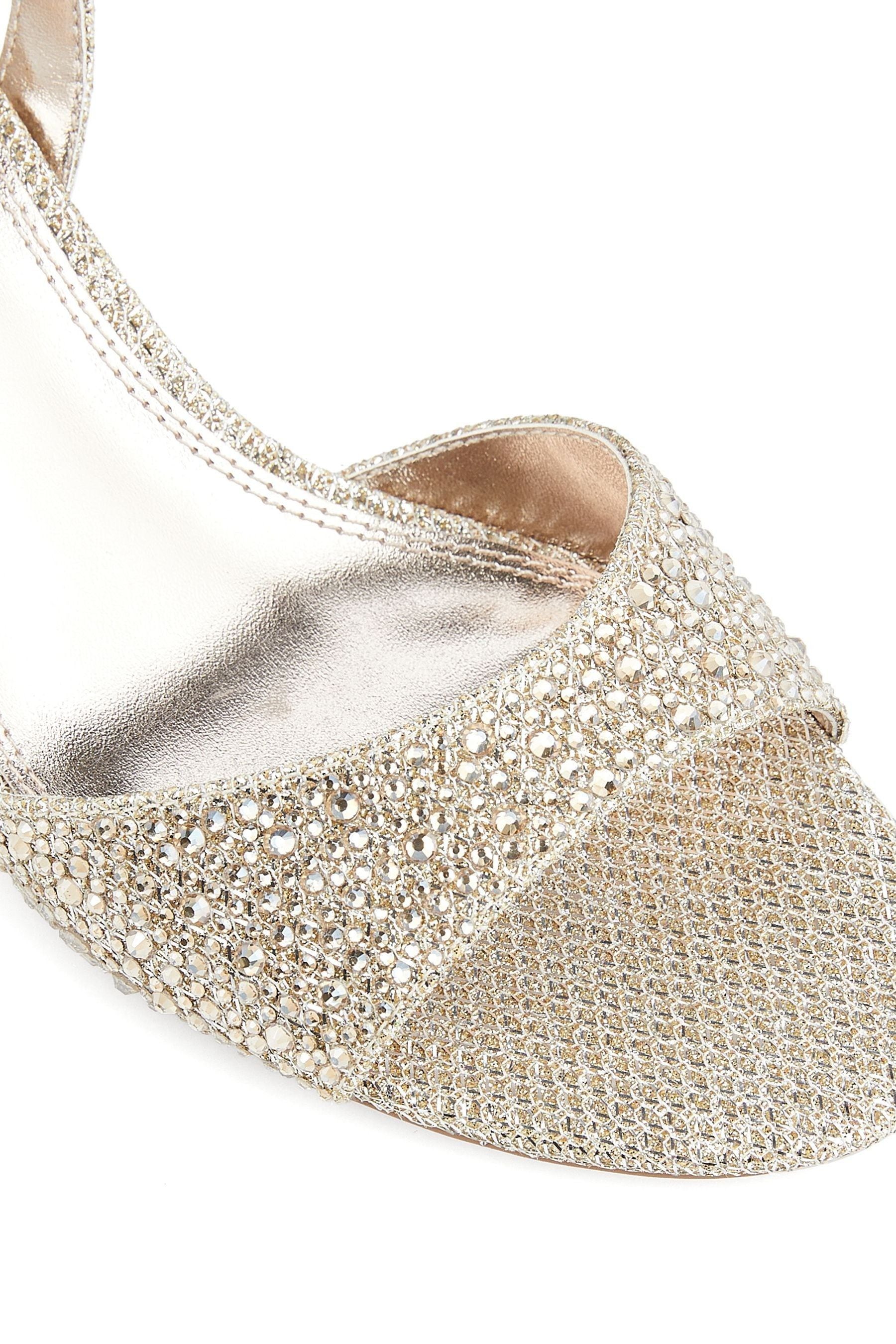 Dune sparkly sandals hotsell