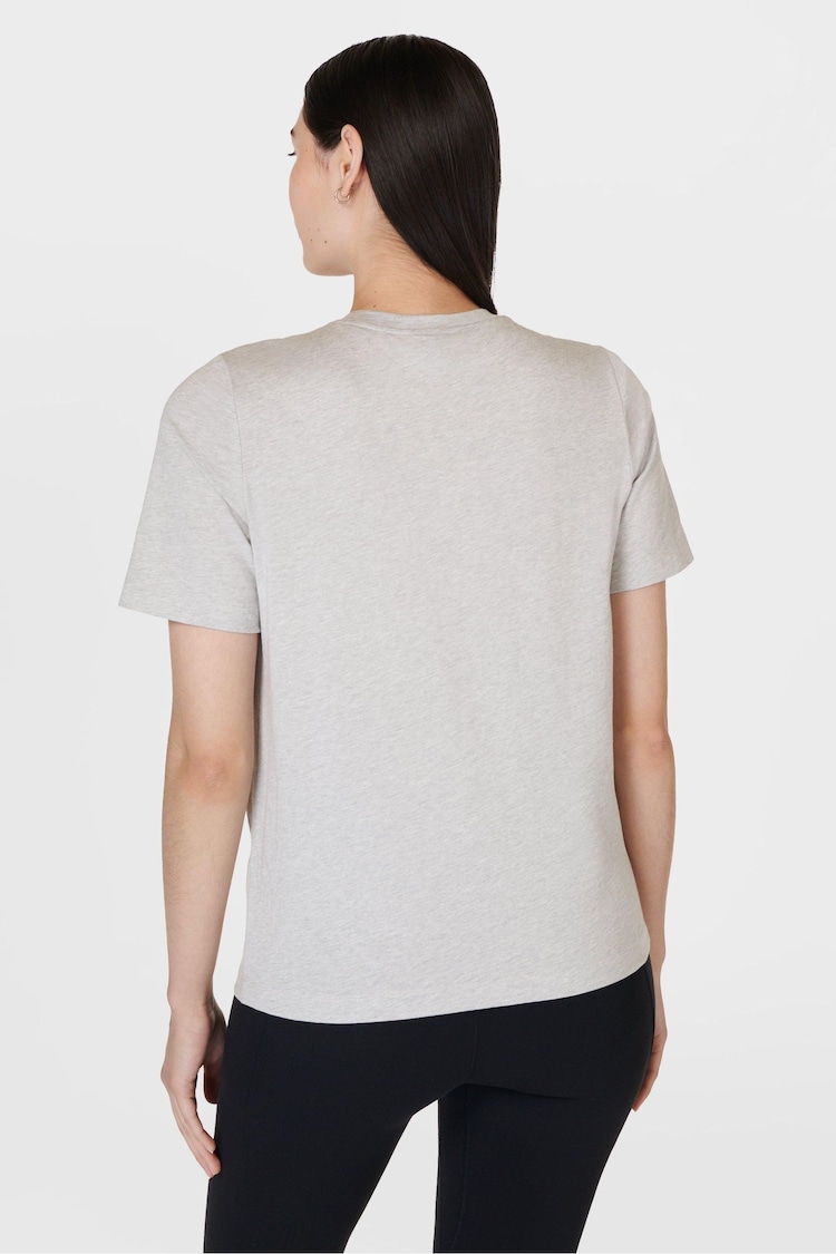 Sweaty Betty Grey Essential Crew Neck T-Shirt - Image 2 of 6