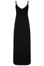 Pour Moi Black Jersey Plaited Straps Maxi Dress - Image 4 of 5