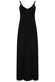 Pour Moi Black Jersey Plaited Straps Maxi Dress - Image 5 of 5