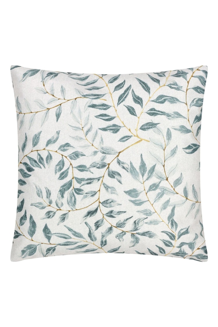 Evans Lichfield Green Vinea Floral Outdoor Cushion - Image 1 of 4