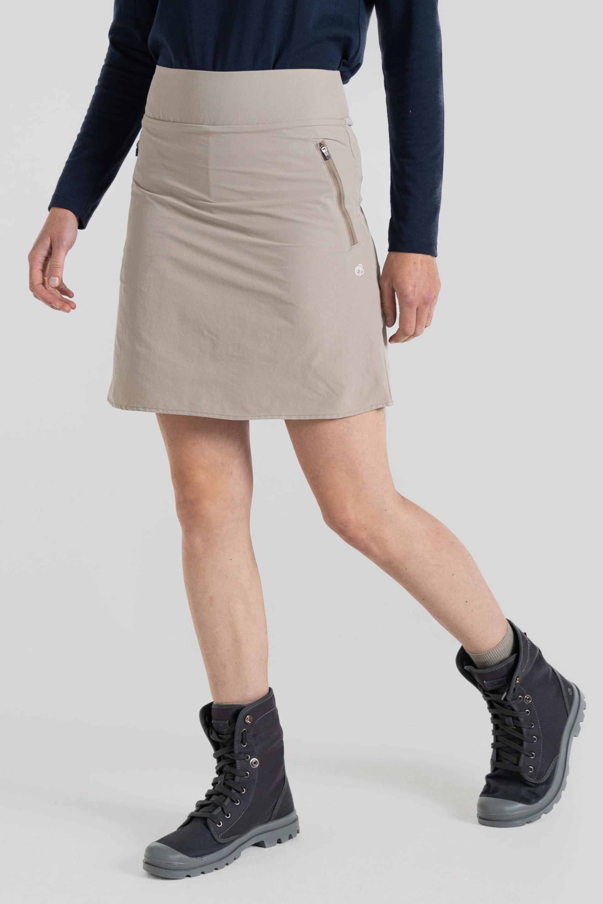 Craghoppers NL Pro Brown Skort - Image 6 of 8