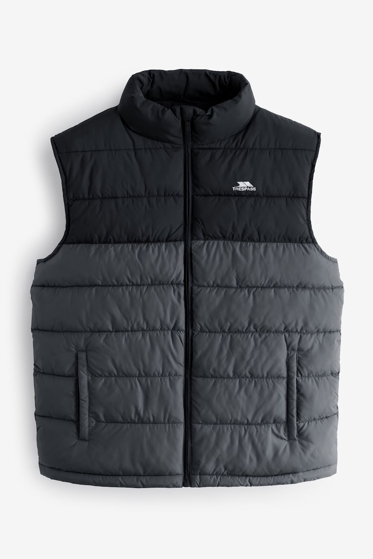 Trespass Oskar Padded Black Gilet - Image 1 of 1