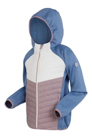 Regatta Ocean blue Kielder Hybrid VIII Stretch Hooded Jacket - Image 6 of 6