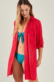 Accessorize Red Beach Shirt - Image 1 of 4