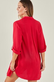 Accessorize Red Beach Shirt - Image 2 of 4