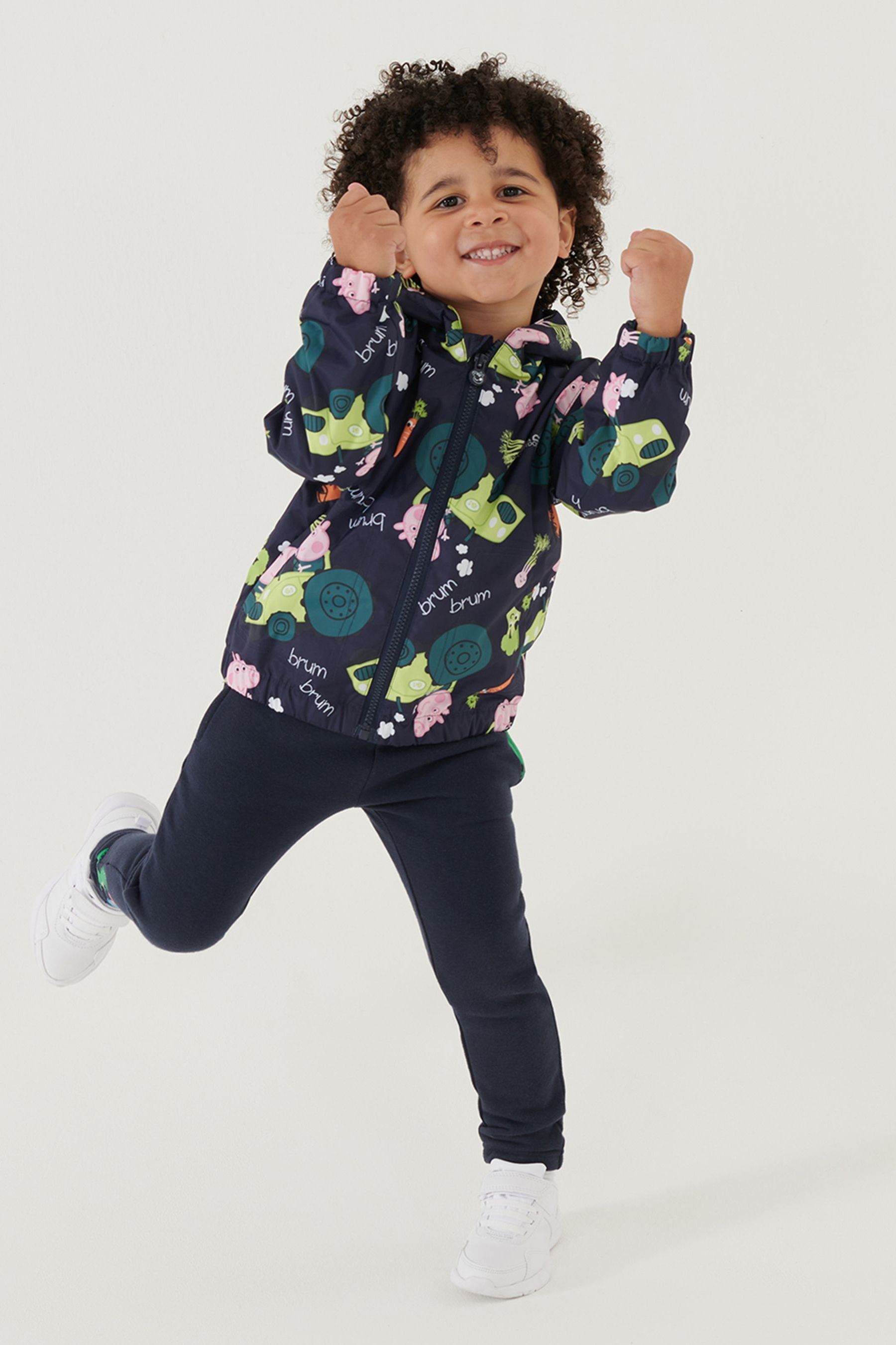 Veste Imperméable Enfant Peppa Pig Regatta - Déperlante, Légère, Pour Jeu En Extérieur, Motif Amusant
