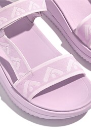 FitFlop Purple Surff Webbing Back-Strap Sandals - Image 4 of 4