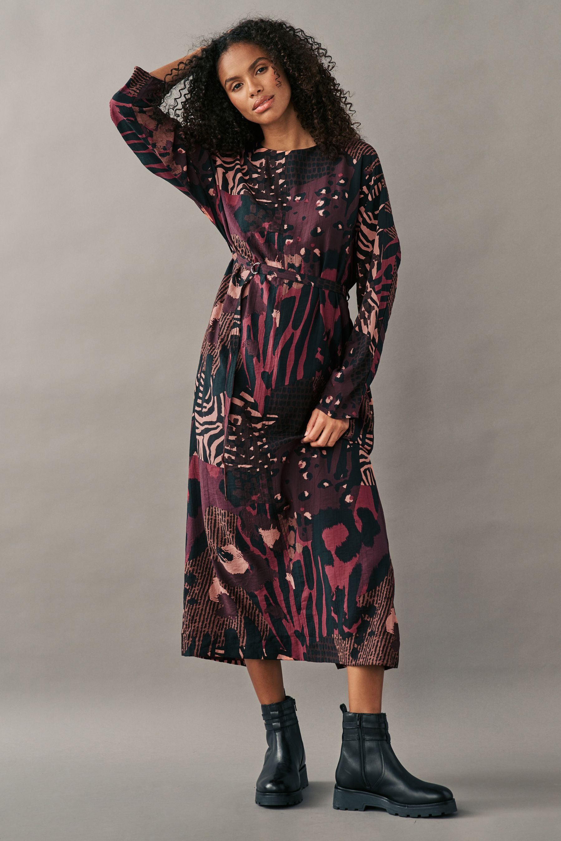 Batwing long dress shop