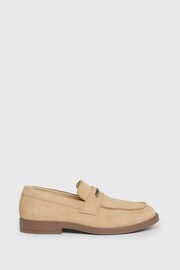 Calvin Klein Brown Moccasin Suede Loafers - Image 3 of 7