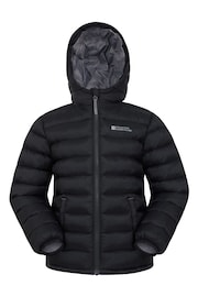 Mountain Warehouse Black Kids Seasons II Water Resistant Padded Jacket - Image 1 of 5