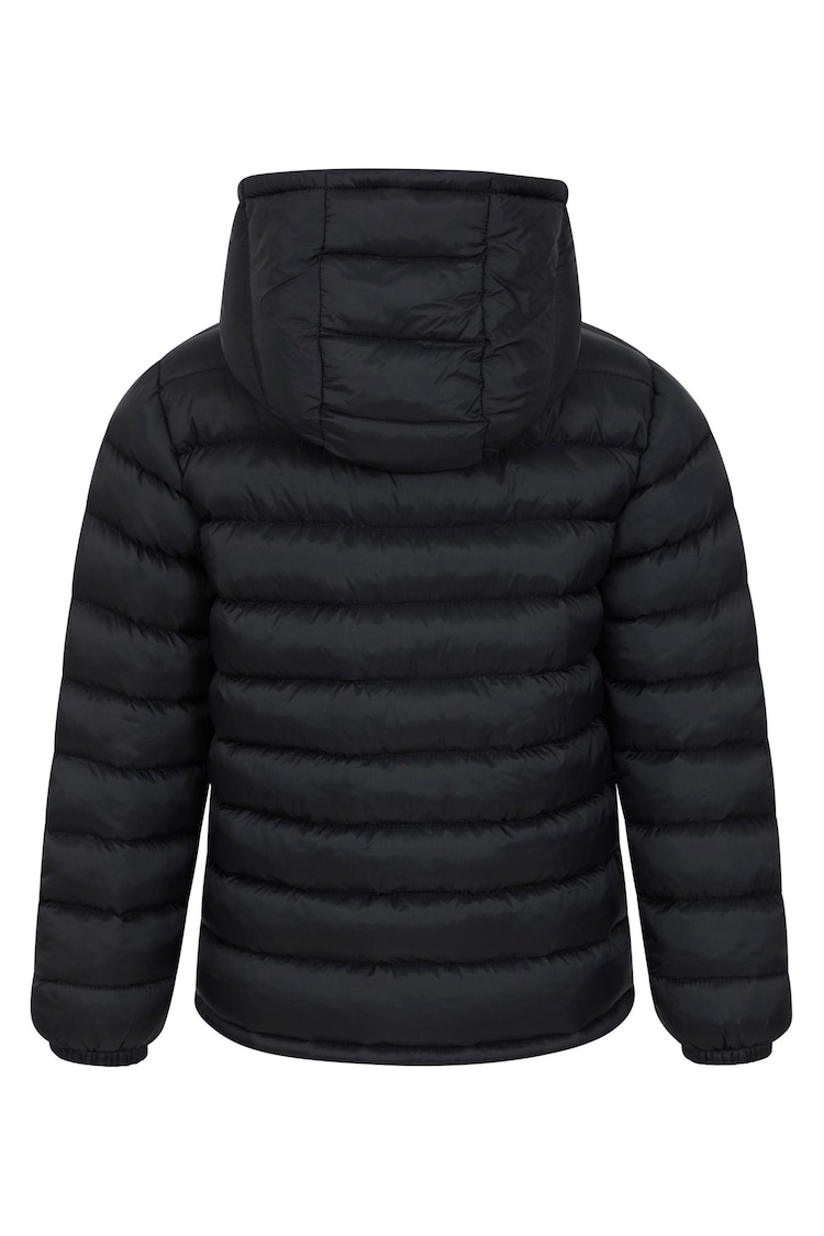 Mountain Warehouse Black Kids Seasons II Water Resistant Padded Jacket - Image 2 of 5