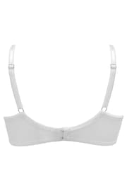 Pour Moi White Fleur Non Padded Underwired Balconette Bra - Image 4 of 4