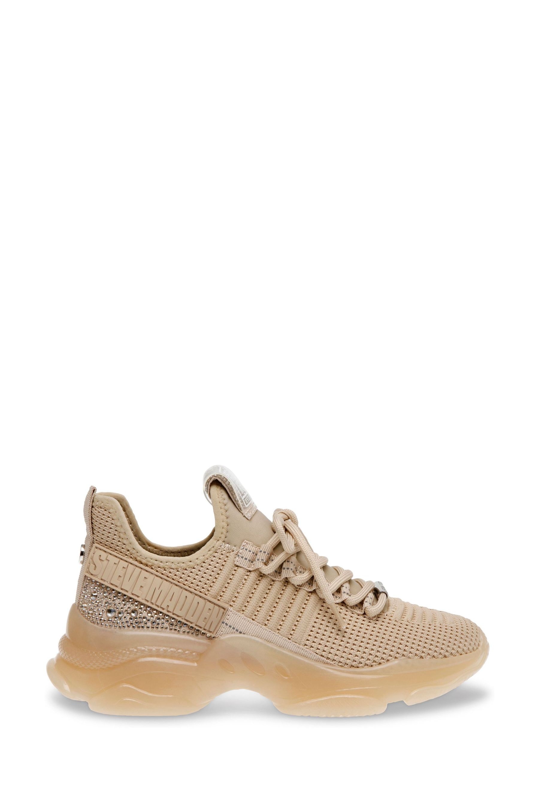 Buy Steve Madden Natural Maxilla R E Trainers from Next France